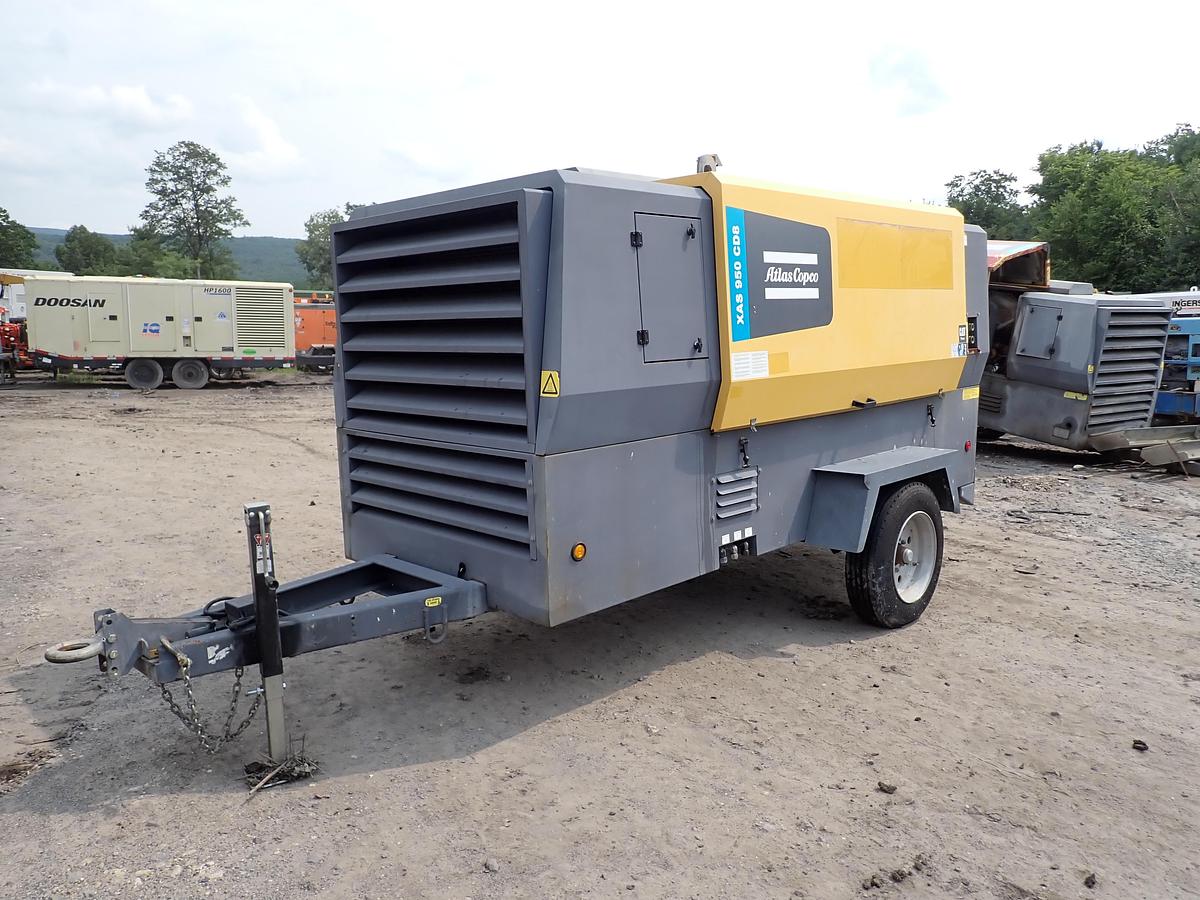 Used 2020 Atlas Copco XAS950 CD8 Air Compressor