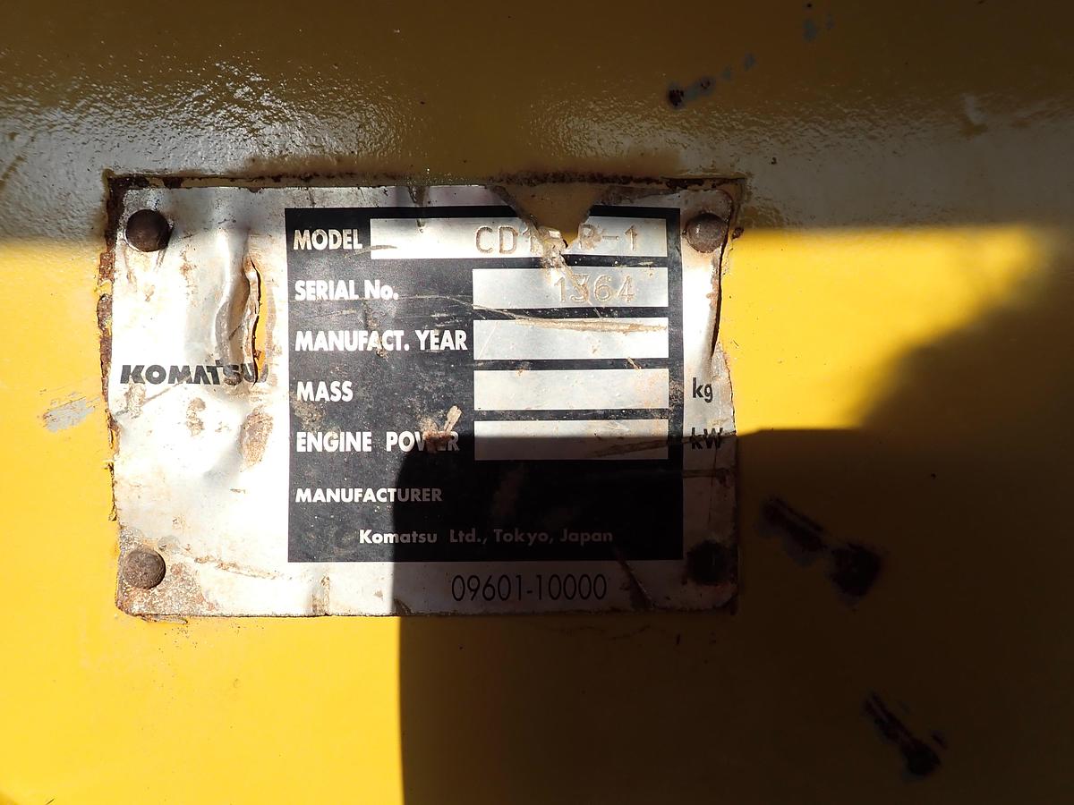 Used 2003 Komatsu CD110R-1 Crawler Carrier Dumper