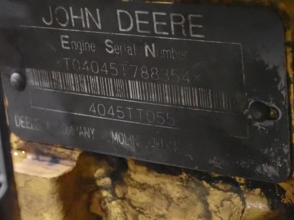 Used 1998 John Deere 4045TT055 Diesel Engine 160 LC Excavator