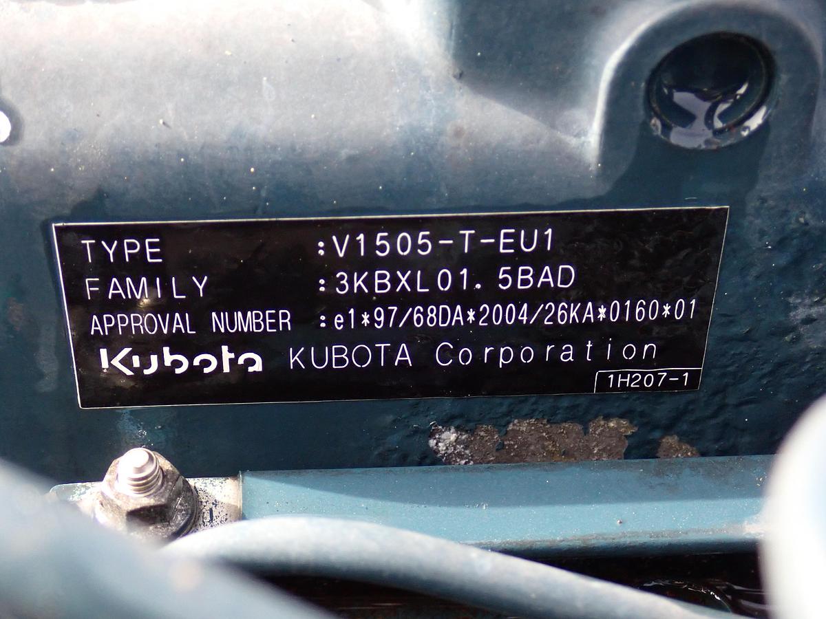 Used 2011 Kubota V1505-T-ET03 Turbo Diesel Engine