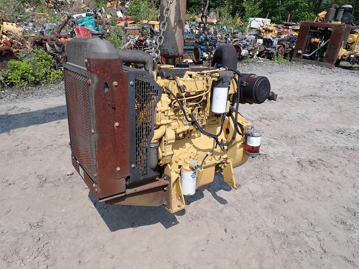 Used CAT 3054C Diesel Engine Power Unit AR 241-8593 1971 HRS!