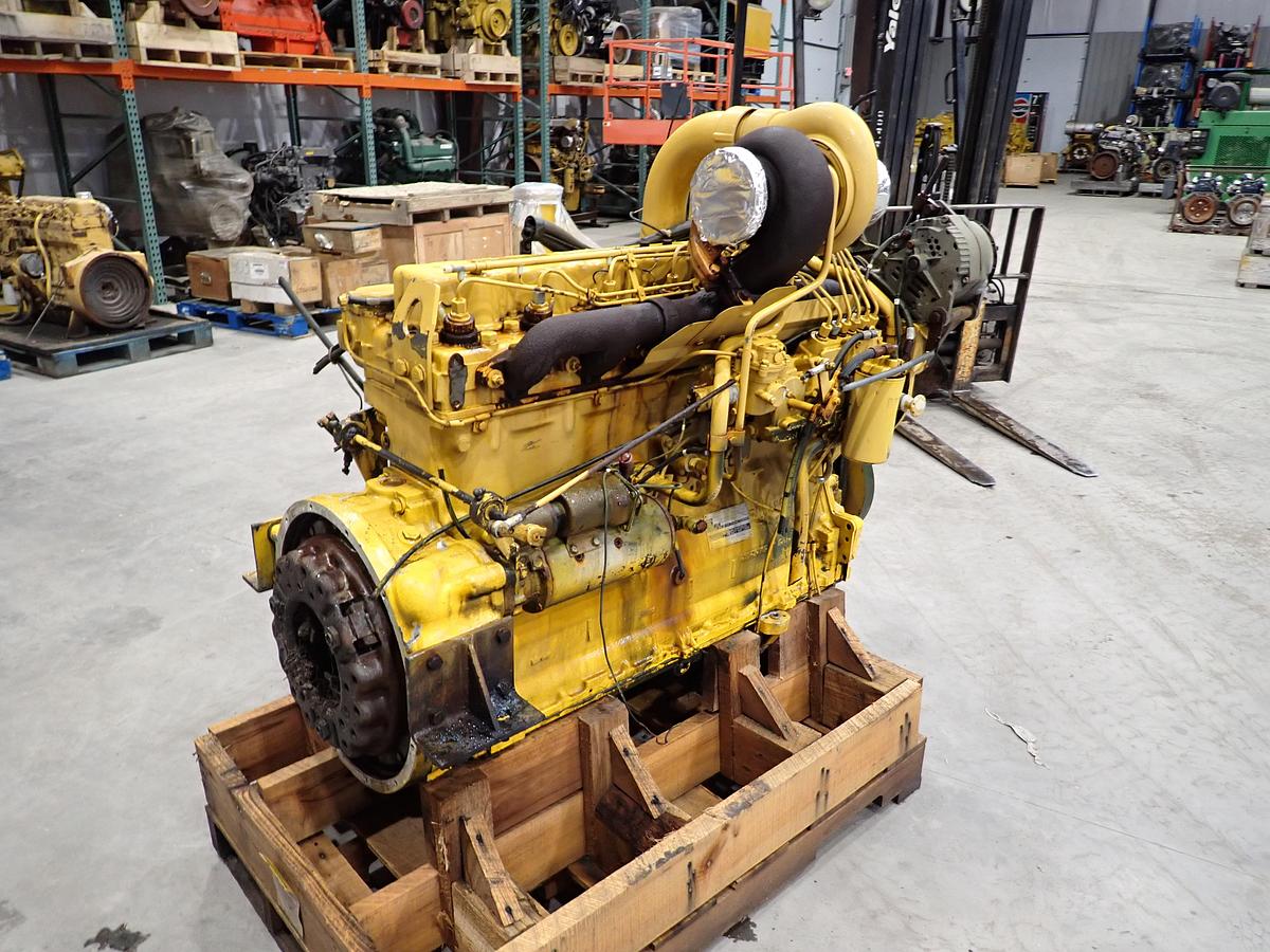 Used 1984 CAT 3306 PC Diesel Truck Engine 404 ORIGINAL HOURS!