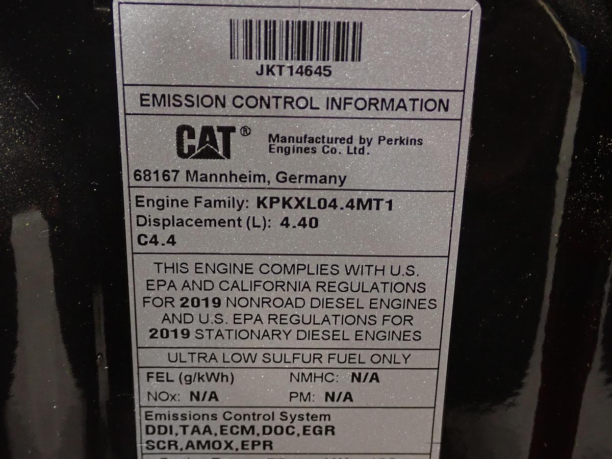 2019 CAT C4.4 Diesel Engine UNUSED! JKT 124 HP