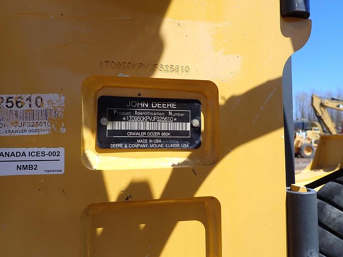 Used 2018 John Deere 950K LGP Crawler Dozer