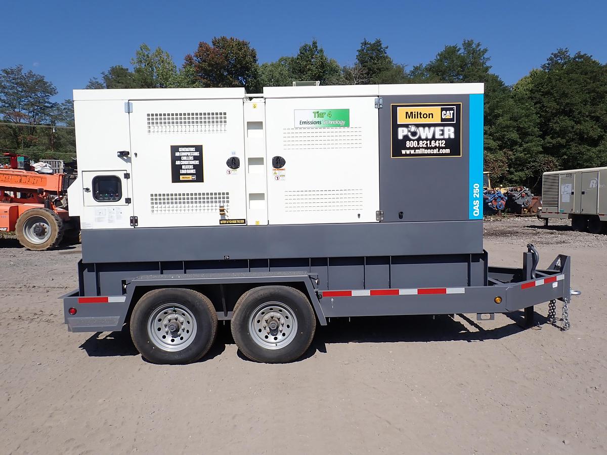 2024 Atlas Copco QAS250 Generator Set UNUSED FACTORY WARRANTY!