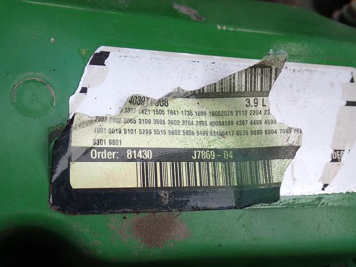 Used John Deere 4039TF008