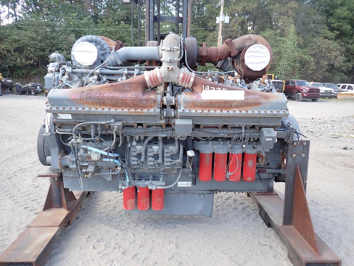 Used 2011 Cummins QSK50 Diesel Engine CM850 CPL 3329