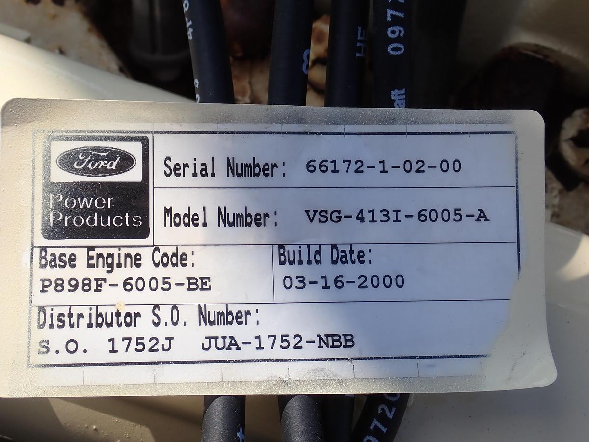 Used 2000 Ford VSG413I Gas Engine