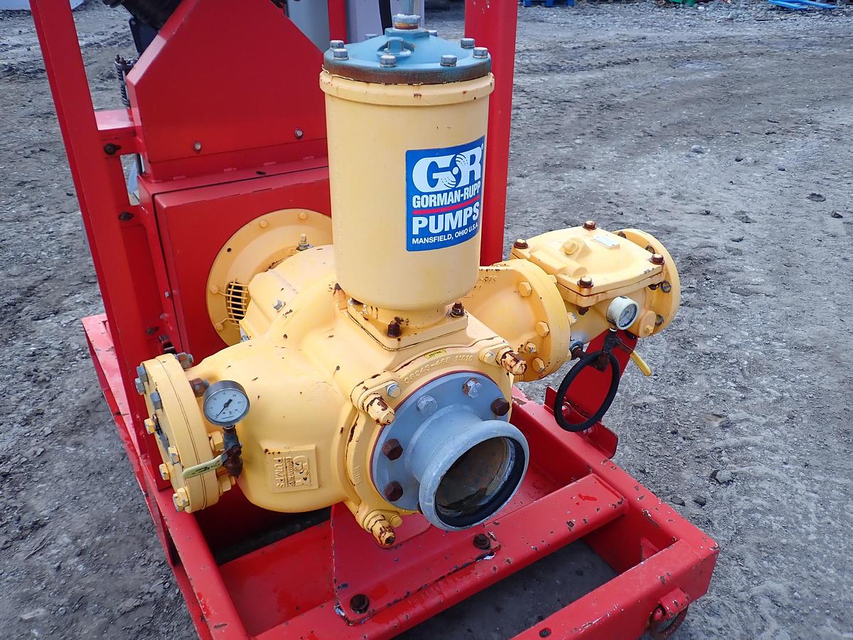 Used 2012 Gorman Rupp PA6C60 6" Water Pump ELECTRIC