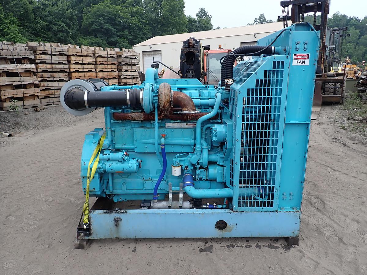 Used 1992 Cummins KTA19-G3 Diesel Engine POWER UNIT 284 HOURS!