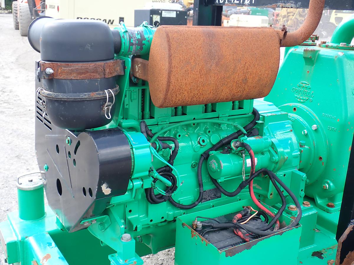 Used 2019 Cornell 3STH 4x3 Water Pump 1043 HOURS!