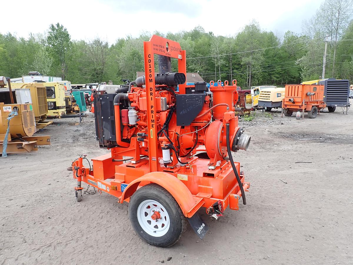 Used 2017 Godwin CD150M 6" Water Pump