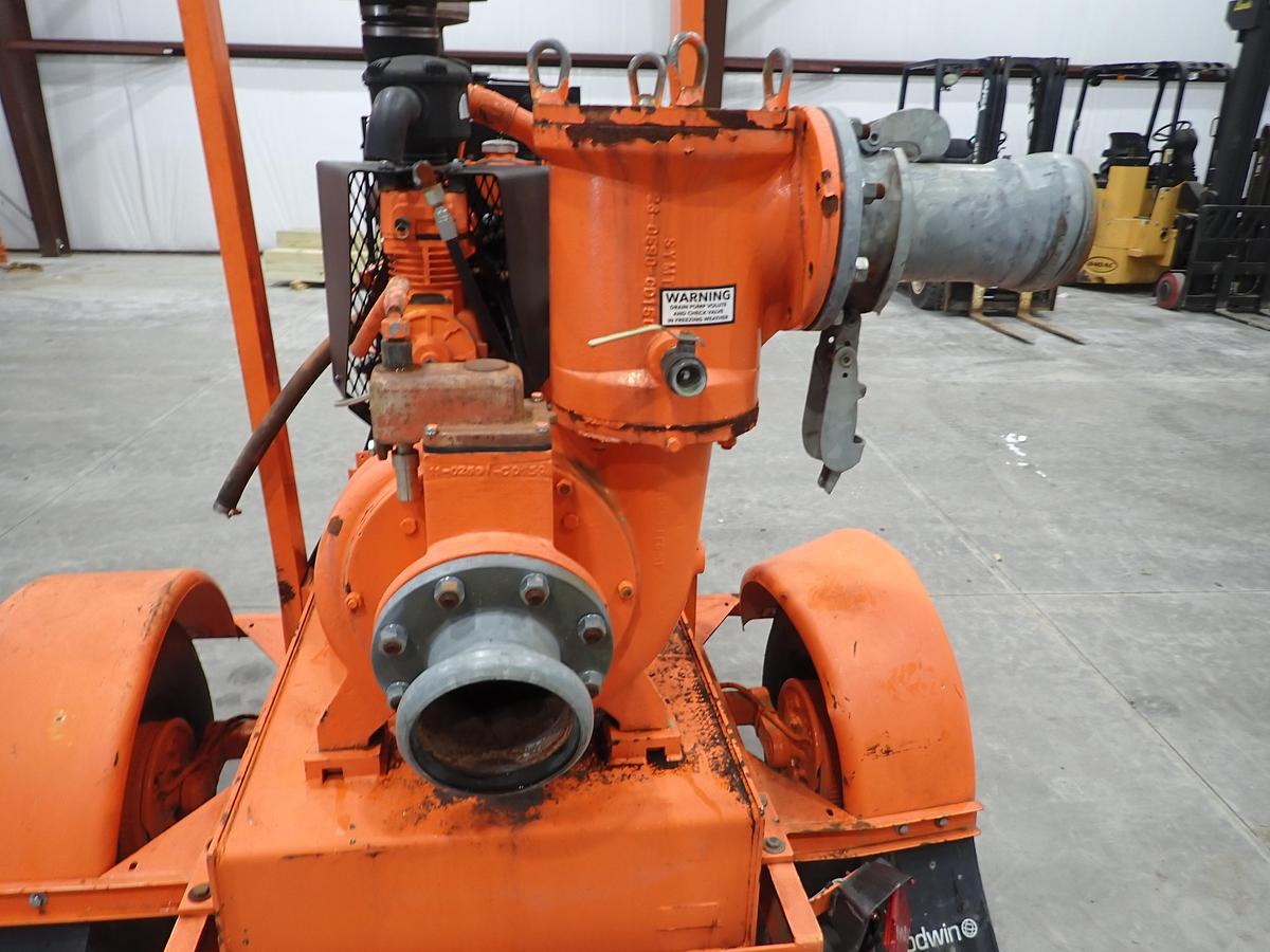 Used 2017 Godwin CD150M 6" Water Pump John Deere Diesel