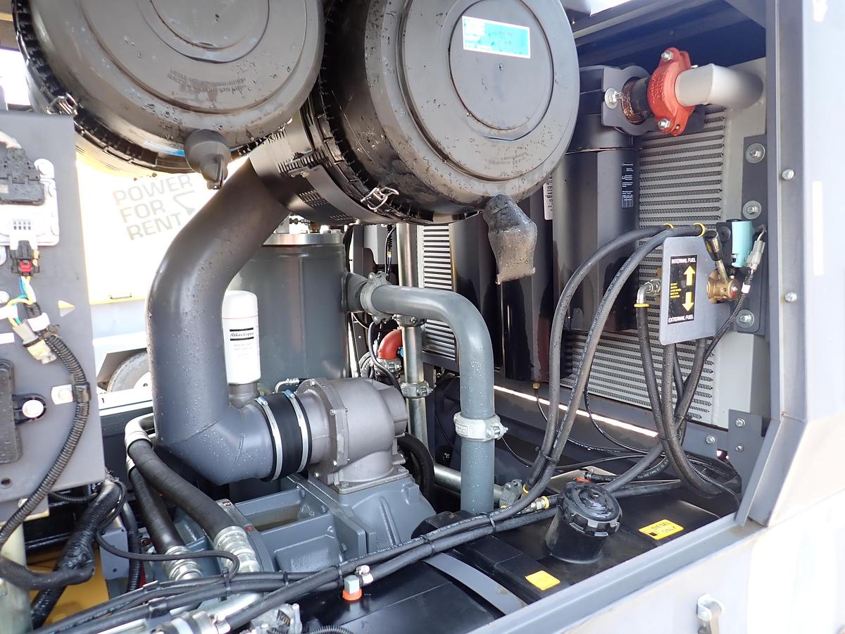 Used 2019 Atlas Copco XAS950CD8 950 CFM Air Compressor 1496 HOURS