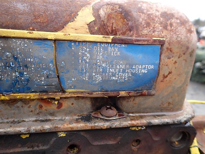 Used Detroit Diesel 3-53 Engine 5033-5201 RIGHT HAND EXHAUST