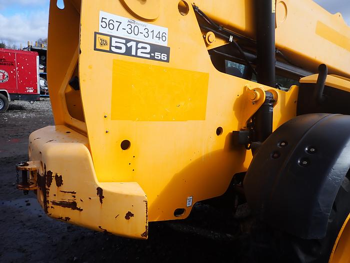 Used 2017 JCB 512-56 Telehandler Forklift