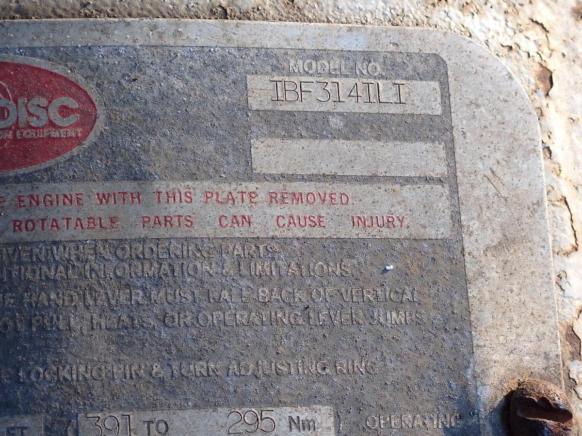 Used 2000 Cummins N14-C Diesel Engine POWER UNIT w/ PTO CLUTCH