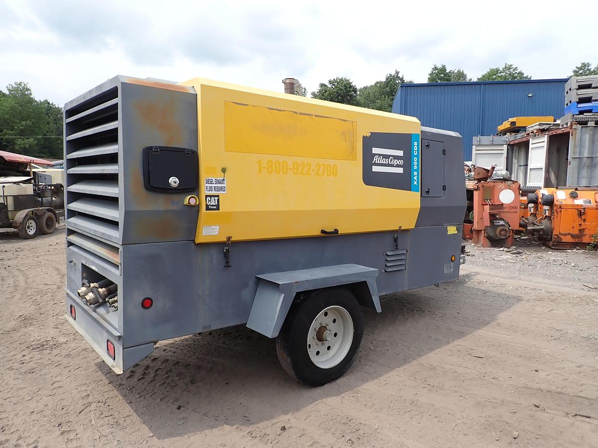 Used 2020 Atlas Copco XAS950 CD8 950 CFM Air Compressor