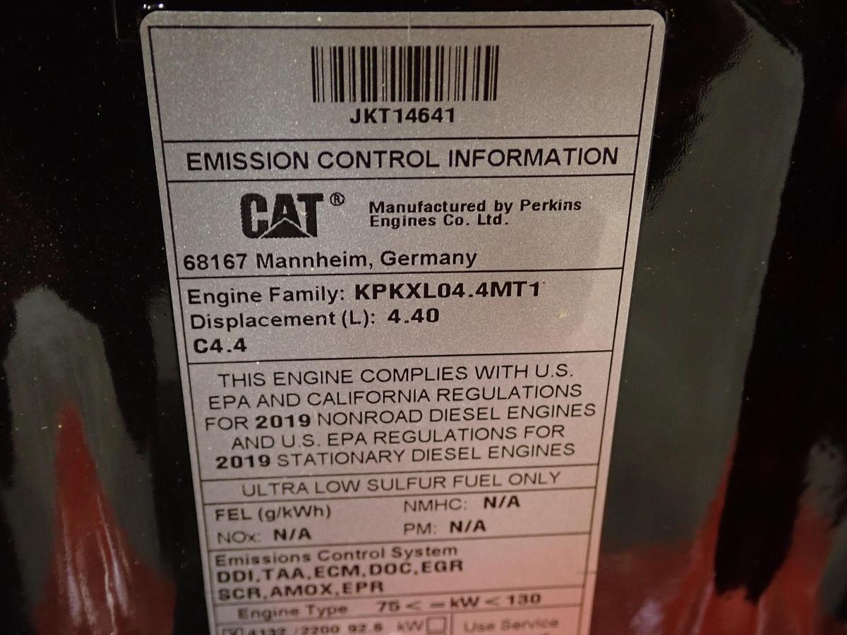 2019 CAT C4.4 Diesel Engine UNUSED! JKT 124 HP
