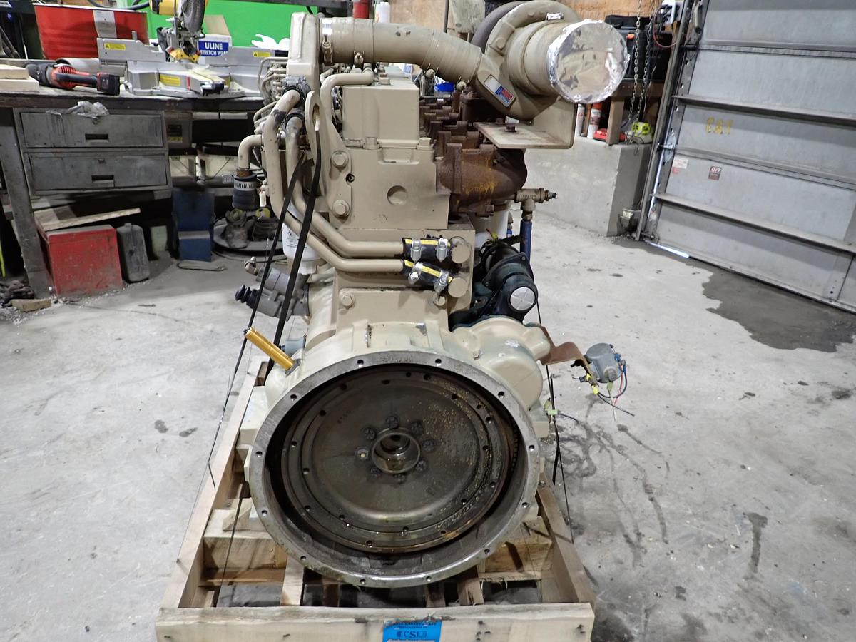 Used 1995 Cummins 6CTA 8.3 Turbo Diesel Engine 384 HOURS!