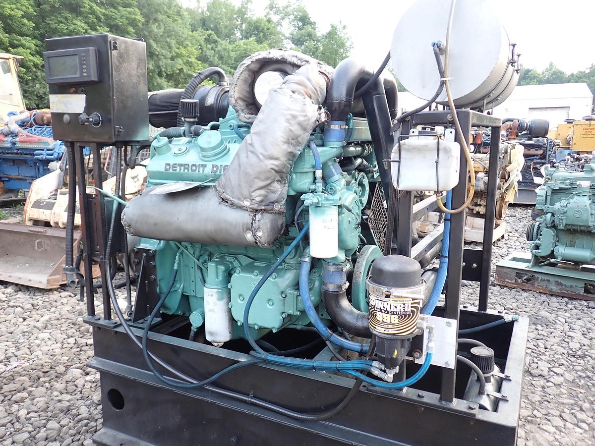 Used 1999 Detroit Diesel 8V92TA Engine Power Unit 8083-7K33 DDEC III