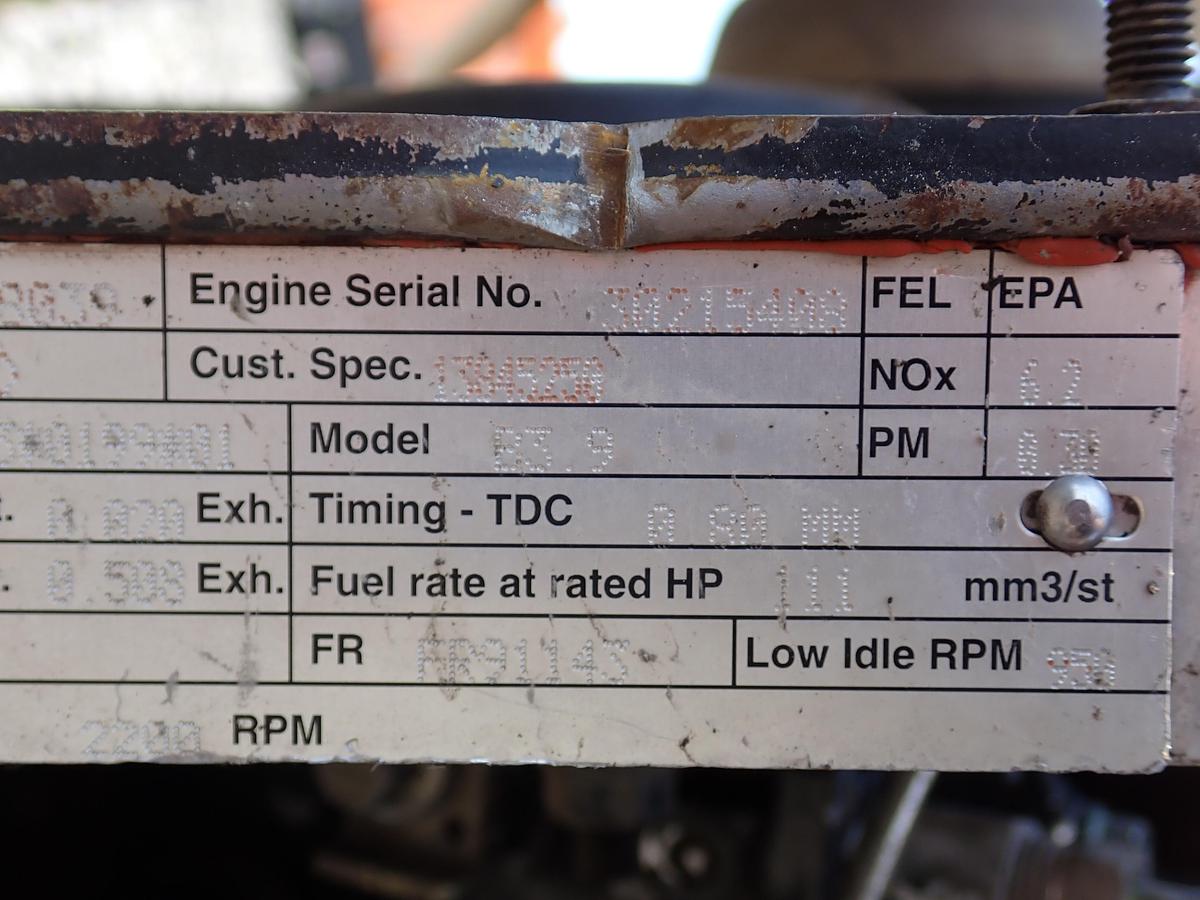 Used 2006 Cummins B3.9C 125 Turbo Diesel Engine CPL 8039