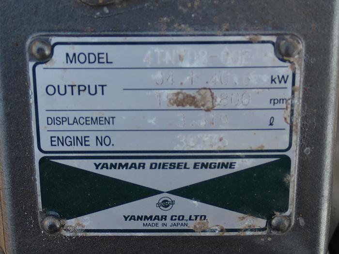 Used 2006 Yanmar 4TNV98 Diesel Engine