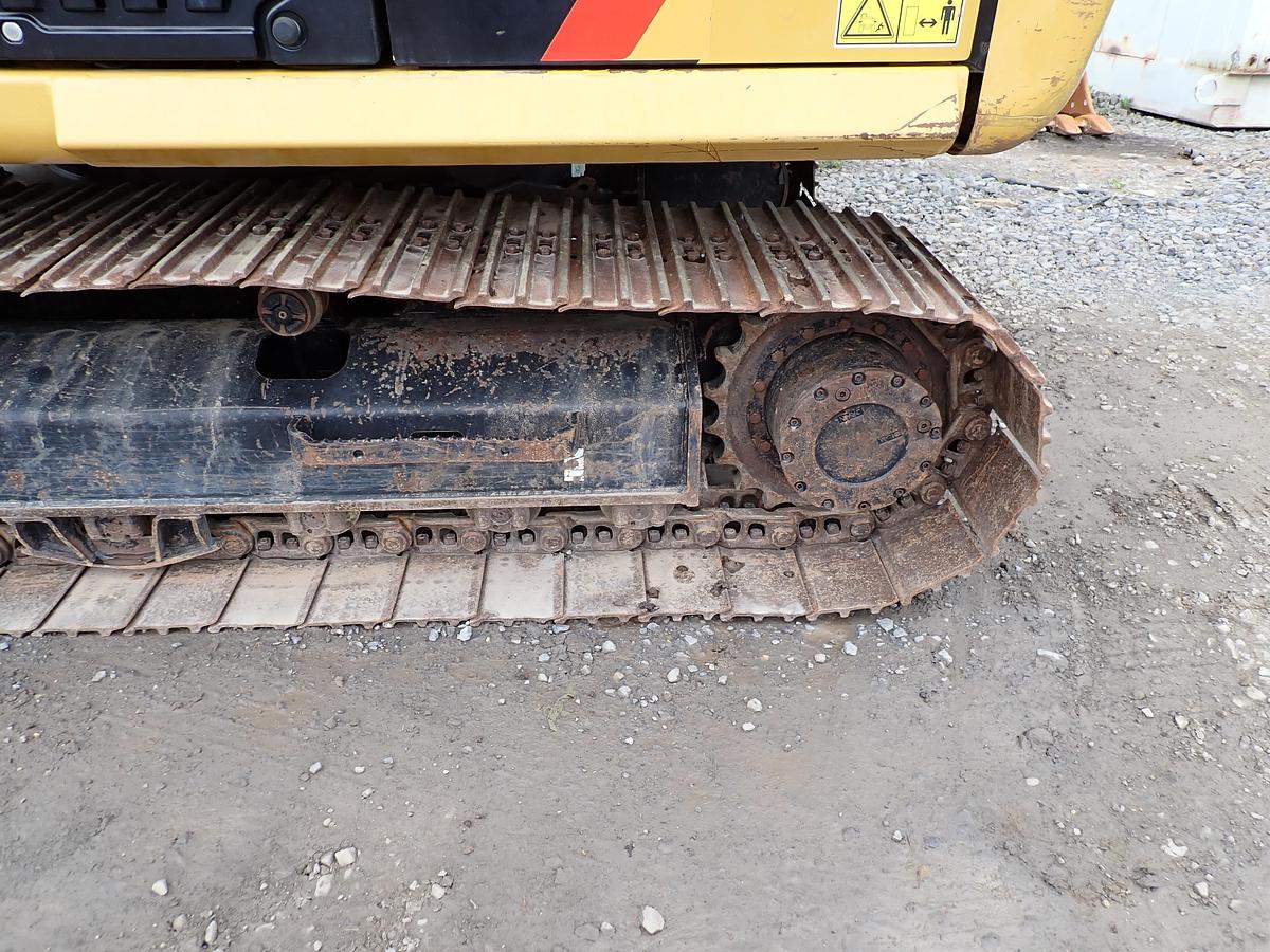 Used 2018 CAT 313FL Hydraulic Excavator FRONT BLADE
