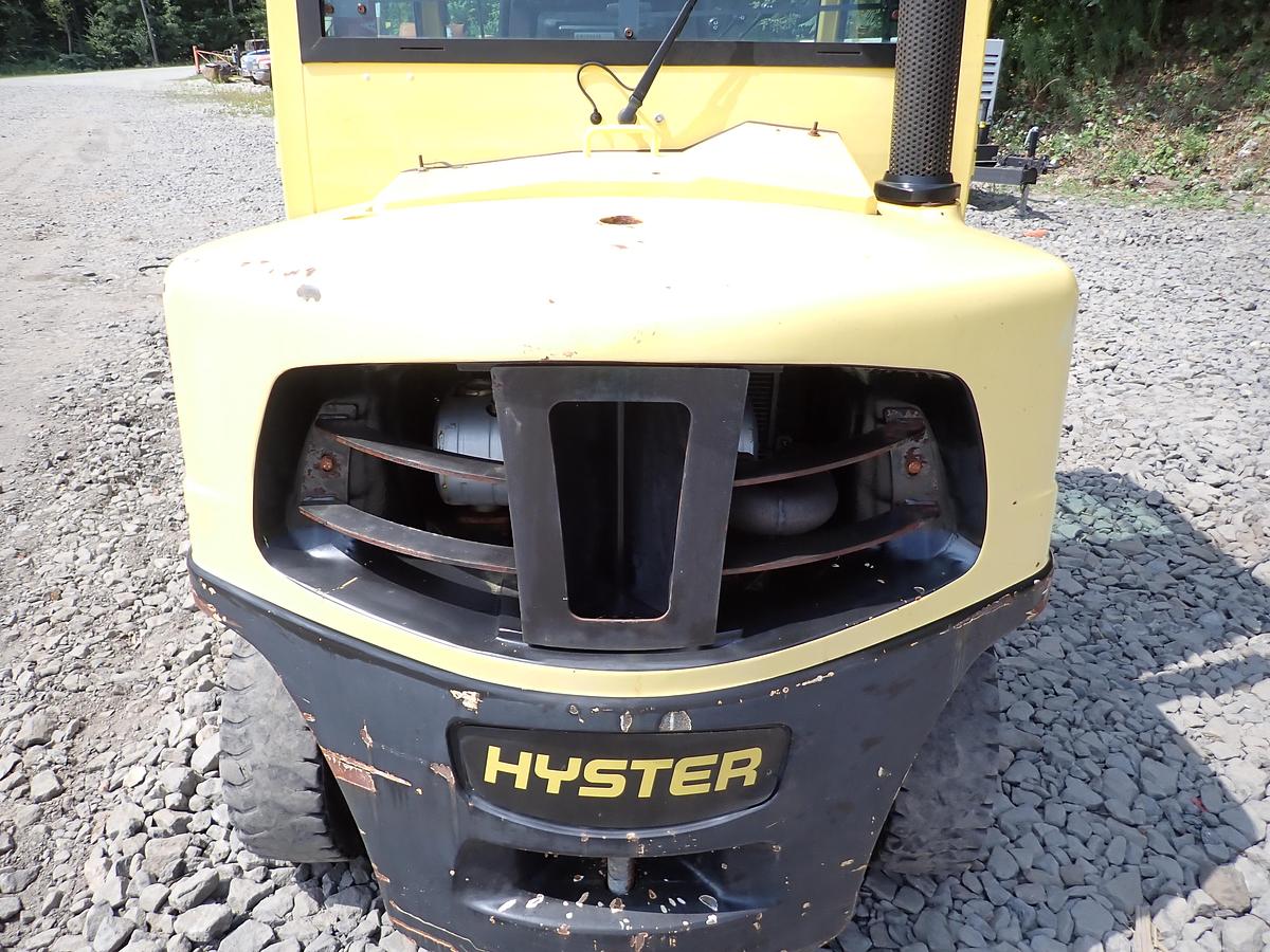 Used 2015 Hyster H80FT Diesel Forklift LOW HOURS! POSITIONERS!
