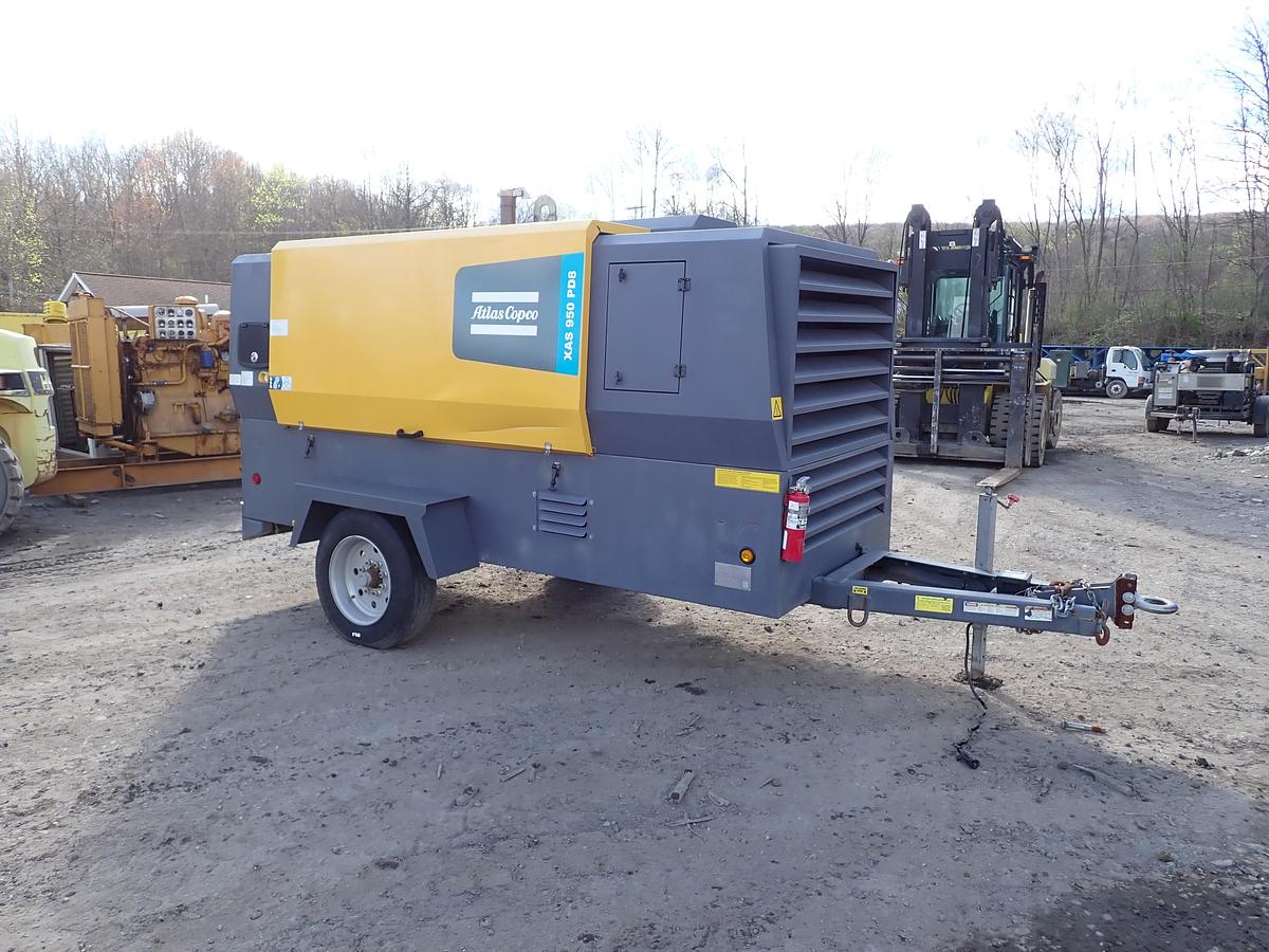 Used 2021 Atlas Copco XAS950 PD8 Air Compressor