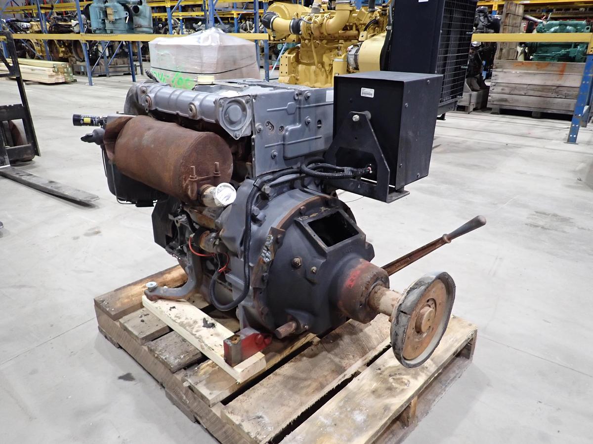 Used 2011 Deutz D2011 L03I Diesel Engine POWER UNIT w/ PTO Clutch