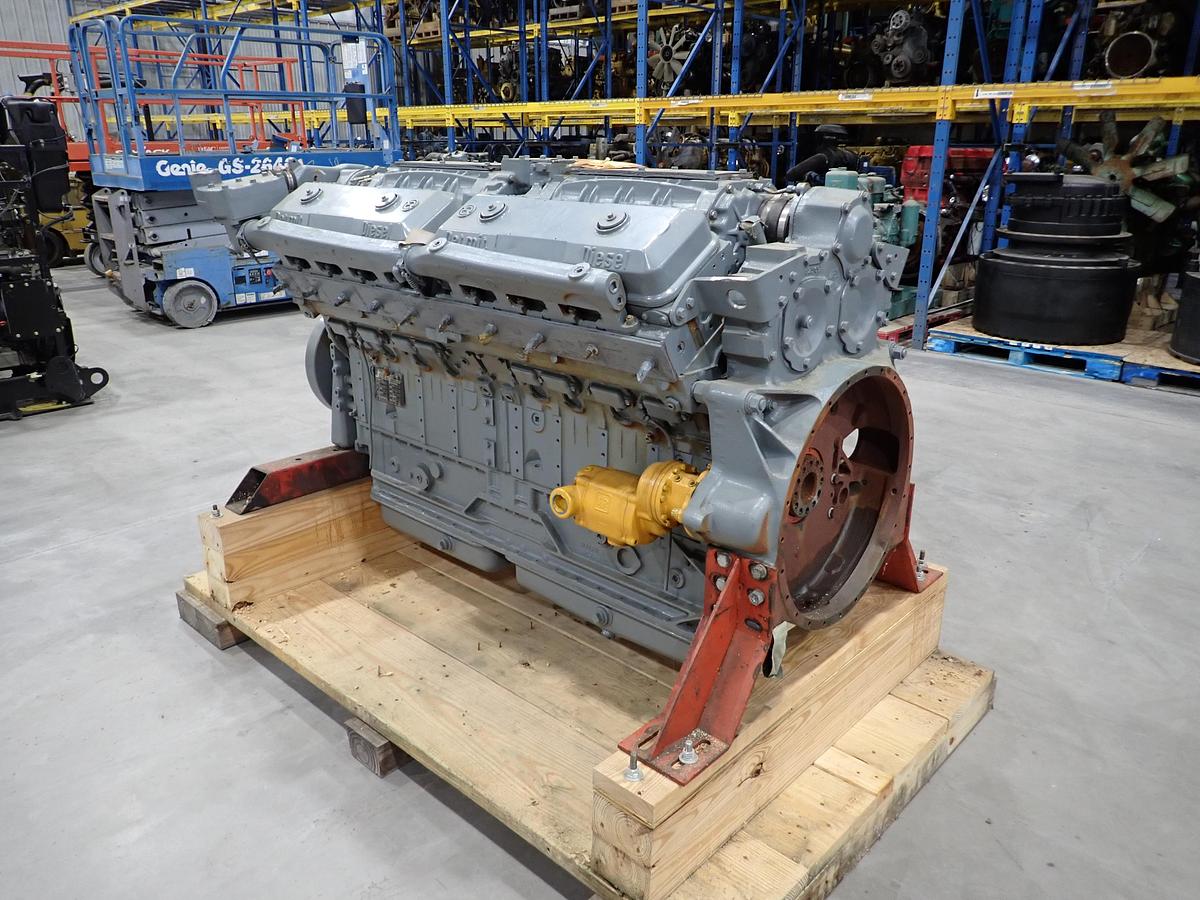 1991 Detroit Diesel 16V71 Marine GOV'T SURPLUS REBUILT!