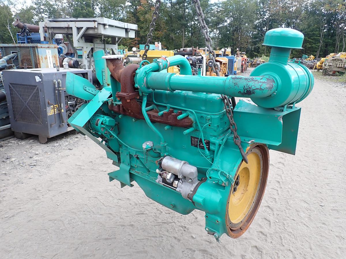 Used Komatsu S6D105-1 Turbo Diesel Engine 1345 HOURS! 