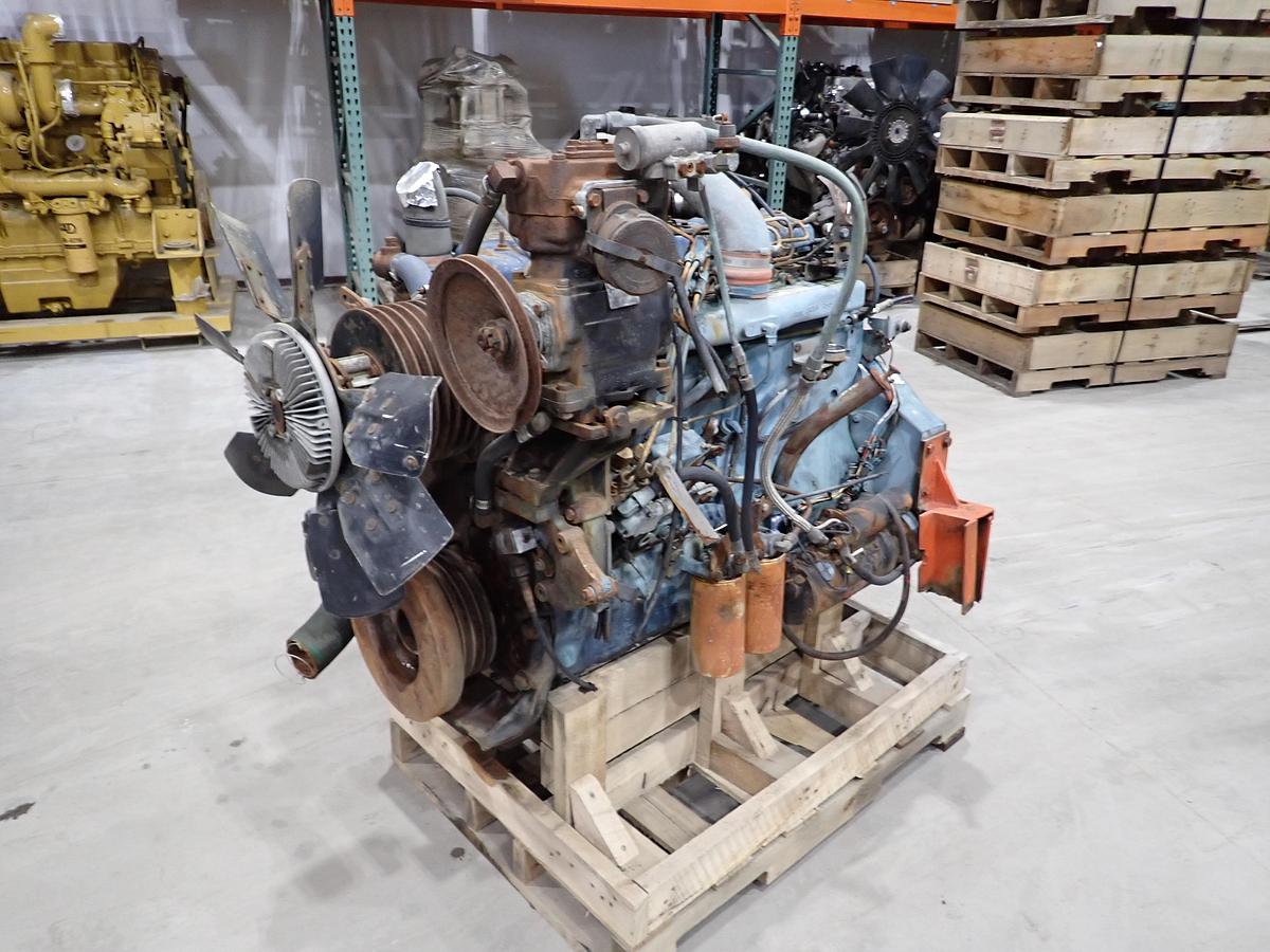 Used 1980 International DT466 Turbo Diesel Engine INDUSTRIAL