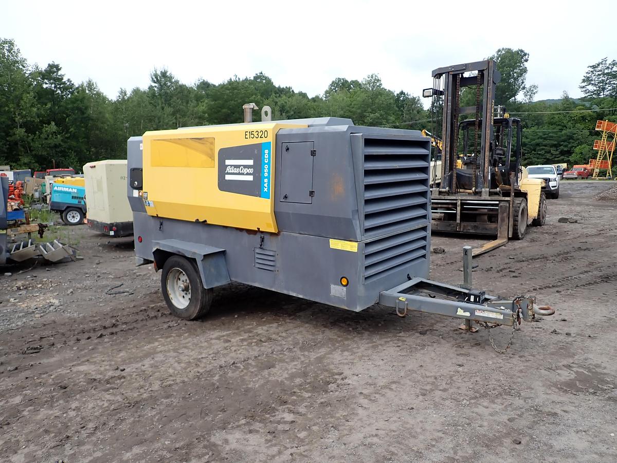 Used 2019 Atlas Copco XAS950 CD8 Air Compressor