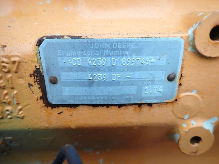 Used John Deere 4239DF Diesel Engine RUNS MINT! VIDEO! 4239 239D 310 450 Dozer