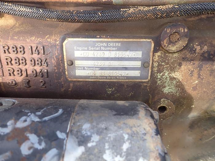 Used John Deere 4239DF Diesel Engine RUNS MINT! VIDEO! 4239 239D 310 450 Dozer