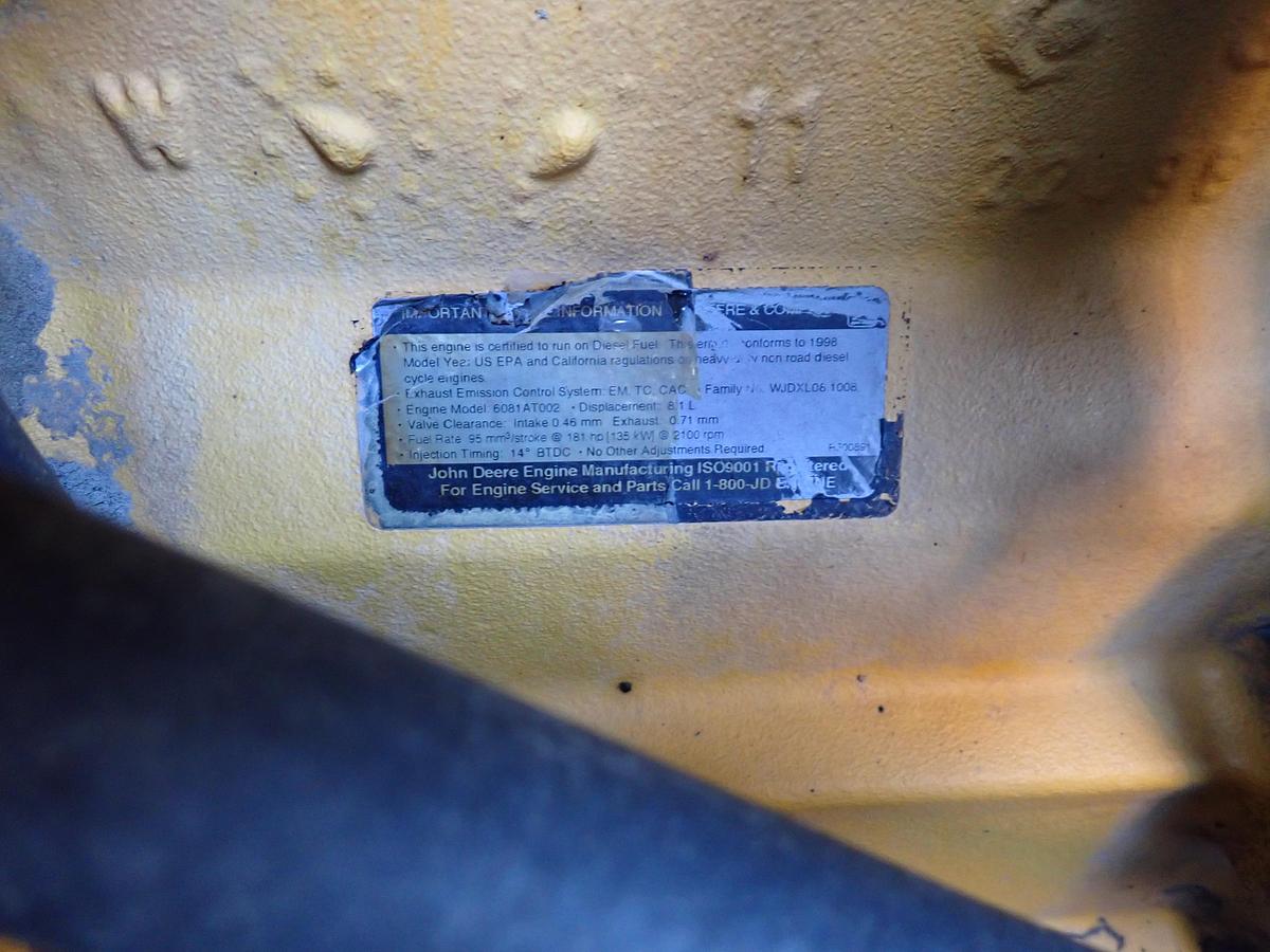 Used 1998 John Deere 6081AT002