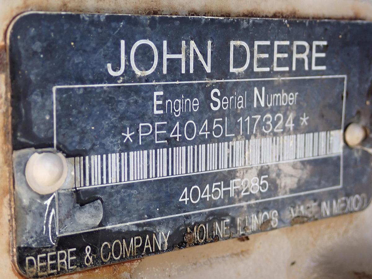 Used 2010 John Deere 4045HF285 Diesel Engine POWER UNIT