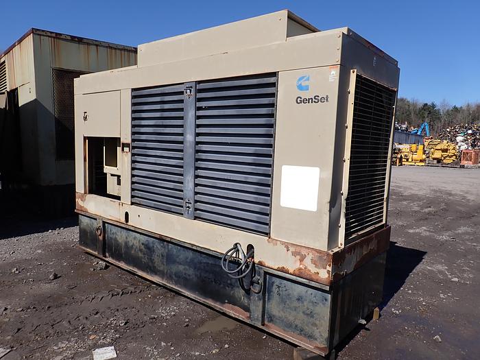 Used 1990 Cummins NT855-G6 250 KW Generator 1198 HOURS!