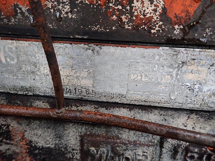 Used 1965 Cummins C160 Diesel Engine