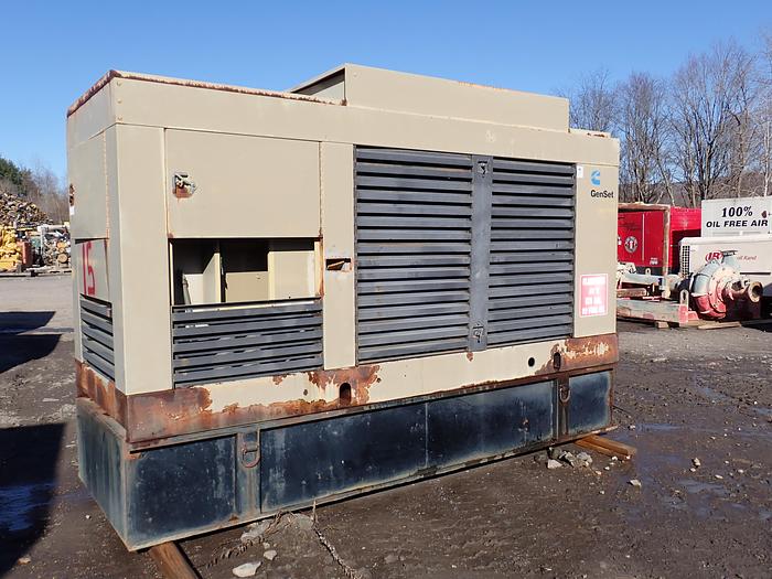Used 1990 Cummins NT855-G6 250 KW Generator 1306 HOURS!