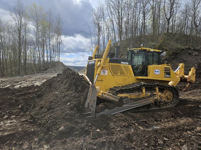 Used 2020 Komatsu D155AX-8 Crawler Dozer LOW HOURS! 3 SHANK RIPPER Sigma Blade