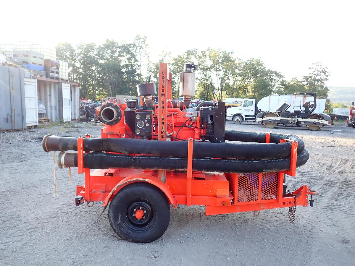 Used 2017 Godwin CD150M 6" Water Pump JOHN DEERE DIESEL