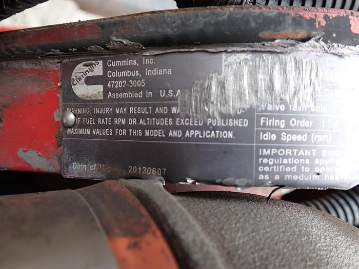 Used 2014 Cummins ISL G320 Gas Truck Engine CPL 3517