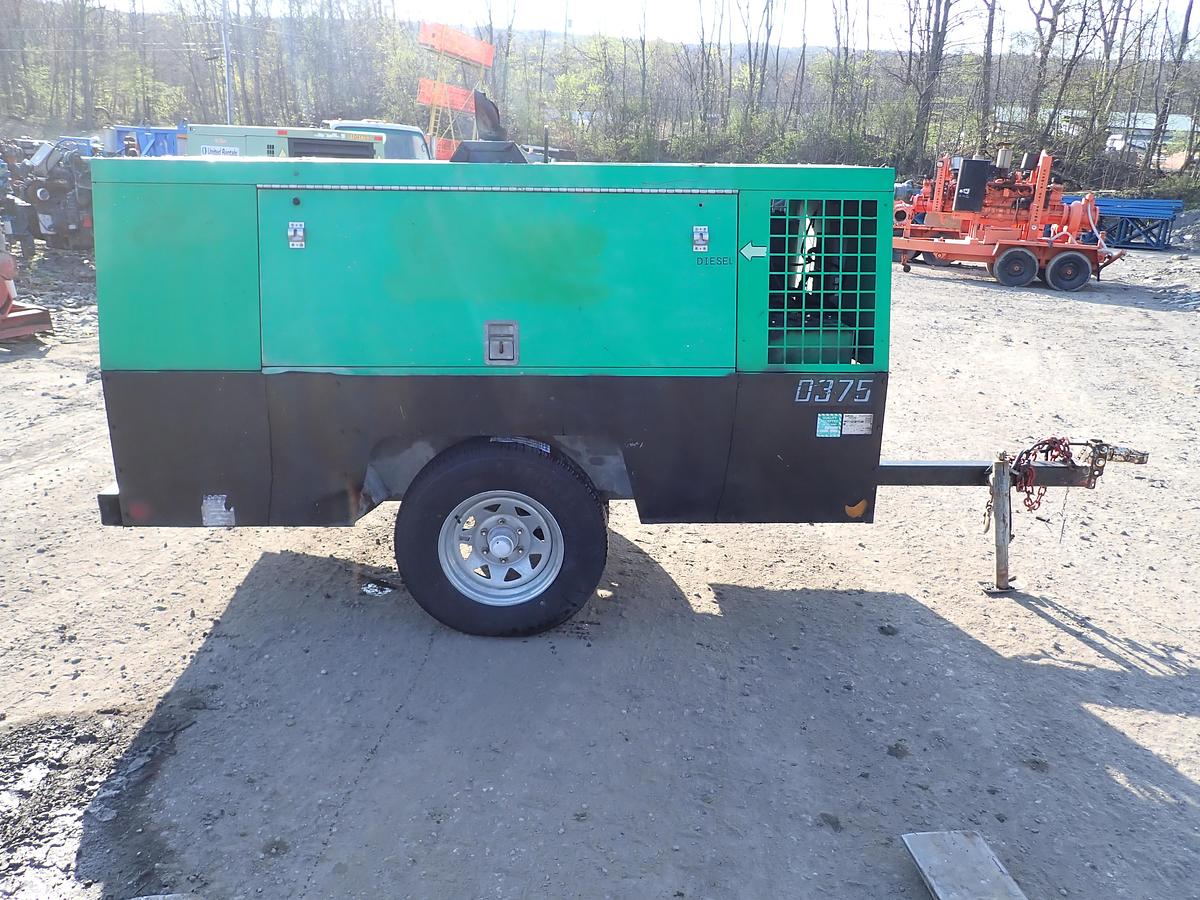 Used 2016 Sullivan Palatek D375PDCU 375 CFM Air Compressor