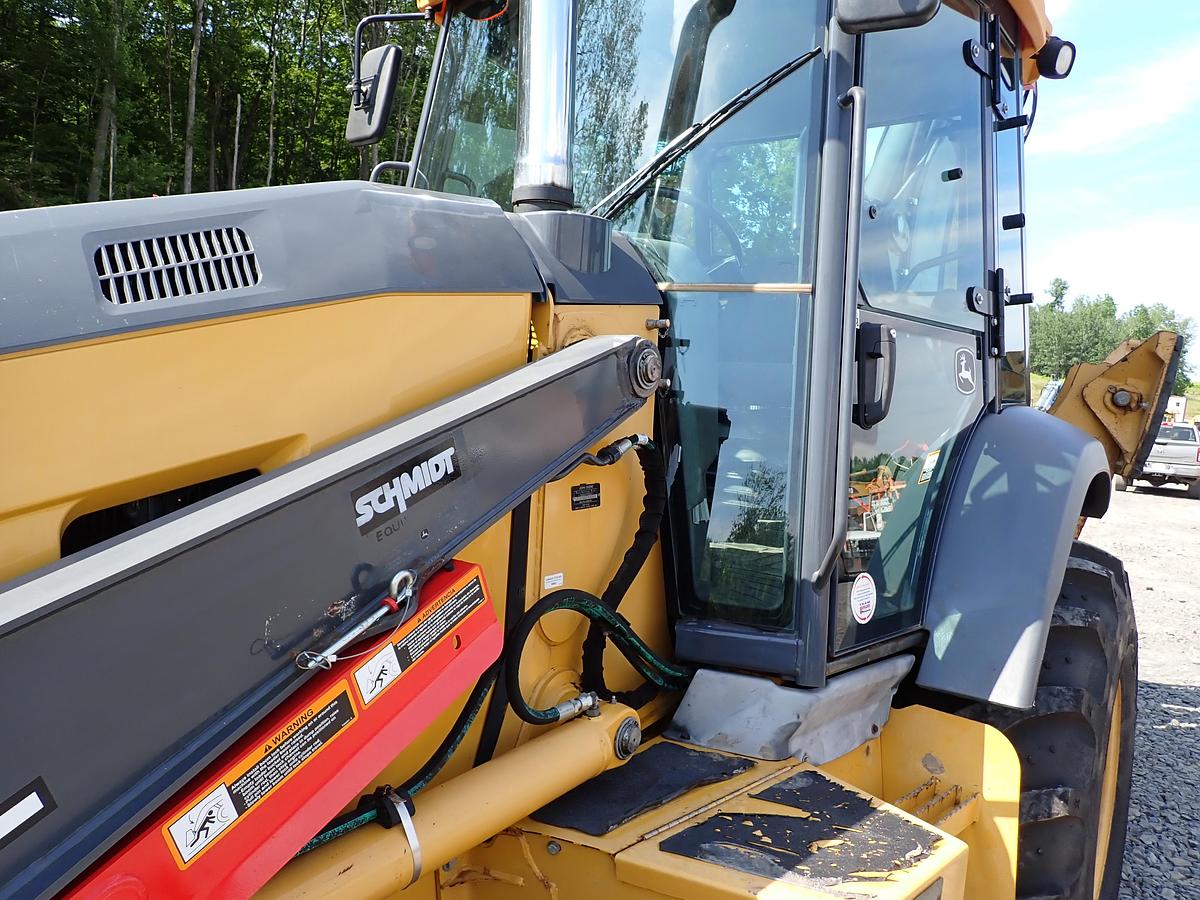 Used 2018 John Deere 410L Loader Backhoe LOADED! Q/C FORKS EXTENDAHOE