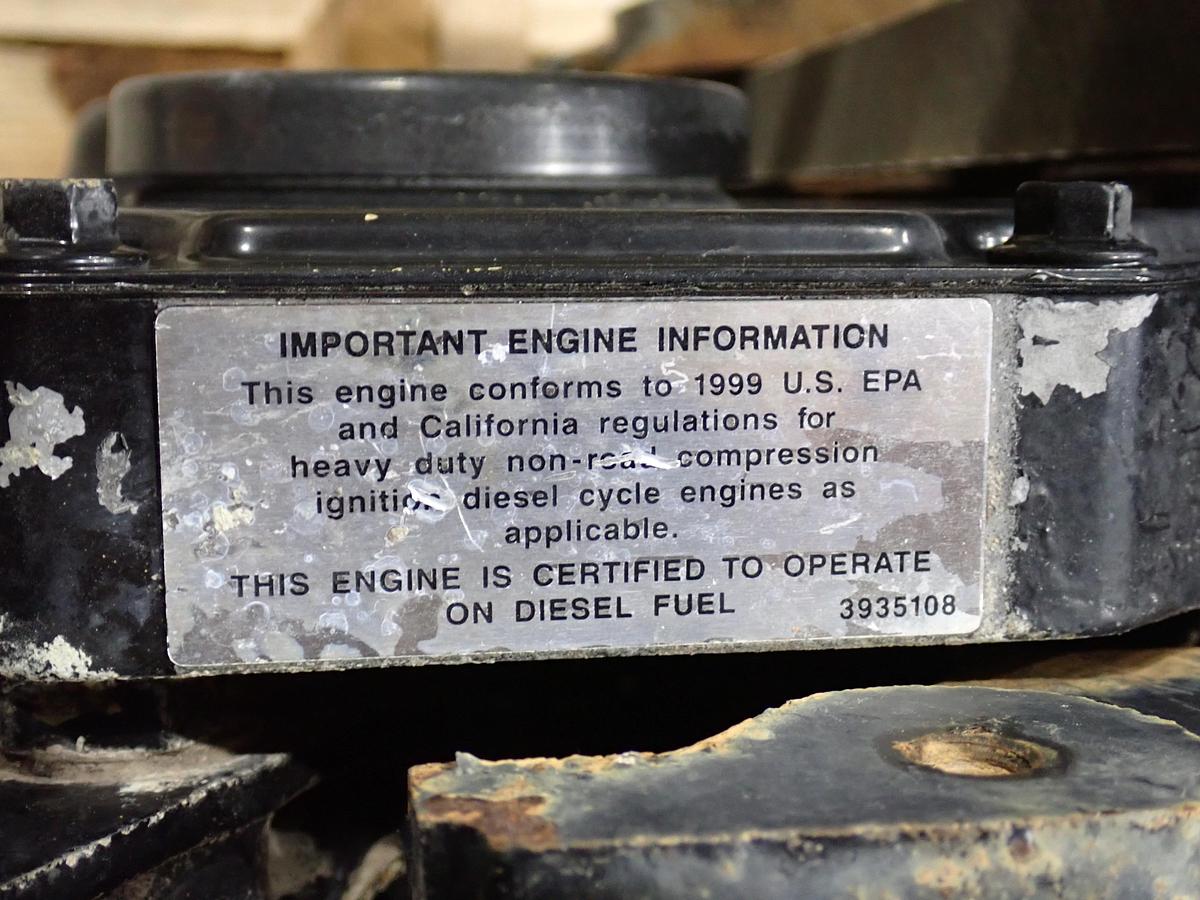 Used 1999 Cummins B5.9C Turbo Diesel Engine P PUMP! 174 HP!