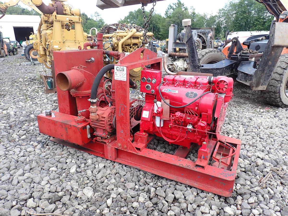 Used CDPW 6" Wellpoint 4066 Water Pump DEUTZ DIESEL