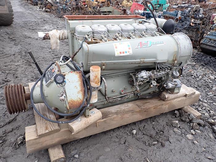 Used DEUTZ F6L912 Diesel Power Unit w/ PTO Clutch